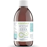 Liposomales Vitamin D3 (5.000 IE) | Vitamin K2-MK7 | Vitamin B12 | Magnesium (150 mg) | Mighty Elements Essentials | hochdosiert | vegan | ohne Alkohol | 250 ml