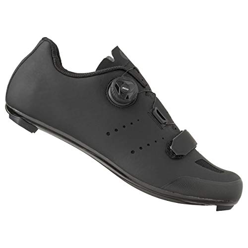 AGU Unisex-Adult Nero Scarpe Road R610 Suola in Nylon e Chiusura, 39 EU