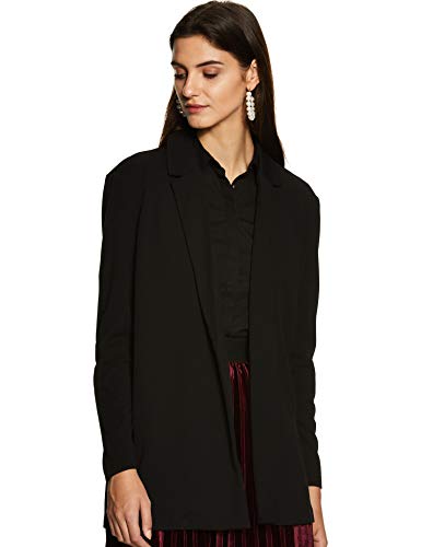 JACQUELINE de YONG Damen JDYGEGGO L/S JRS NOOS Lässiger Blazer, Black, S