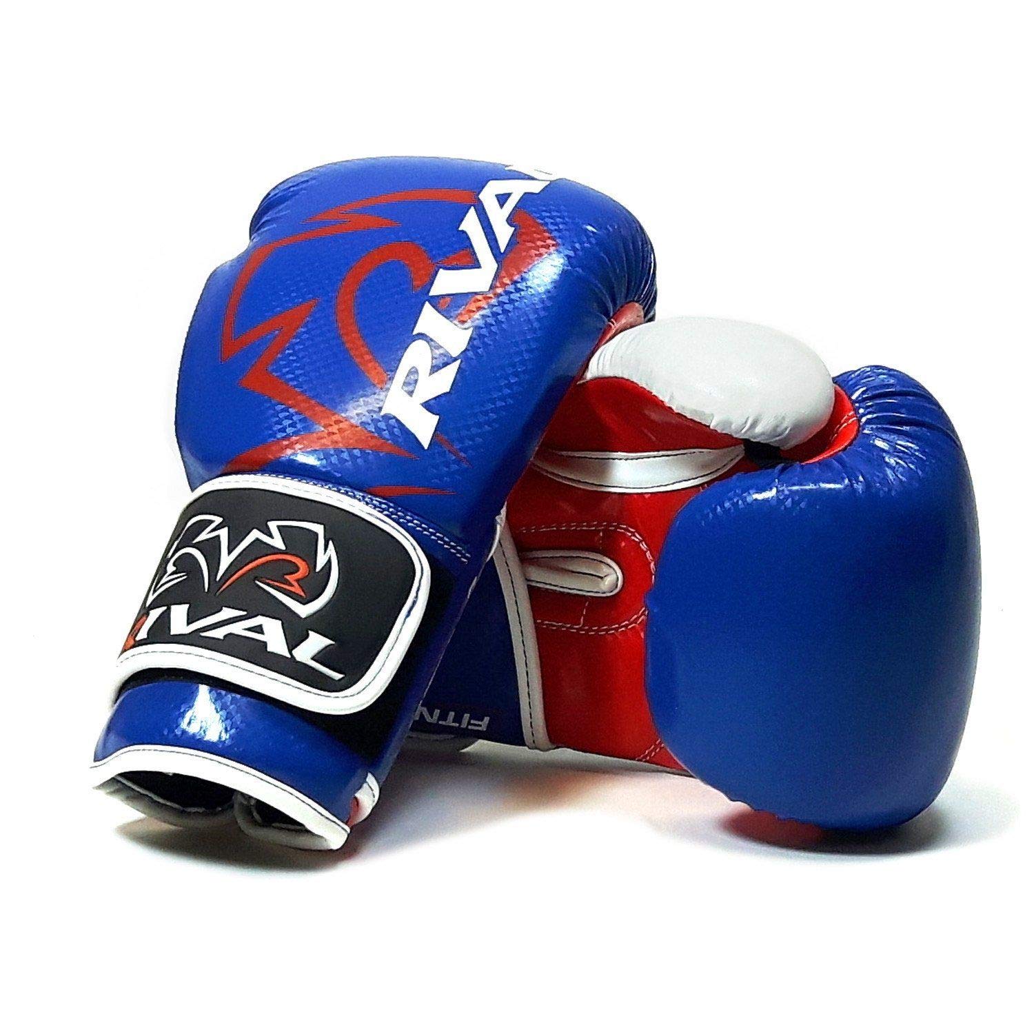 Rival RB7 Fitness-Boxhandschuhe, Blau, 12oz.