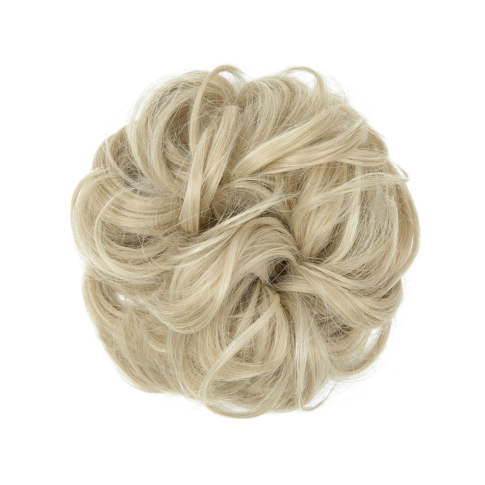 Haarteile Haarknoten Unordentlicher synthetischer Haarknoten for den täglichen Gebrauch, Chignon-Scrunchies, gefälschtes Haarband, Zopf, elastisches Haarteil, Schwanz for Frauen H9 Brötchen Haare(24-6