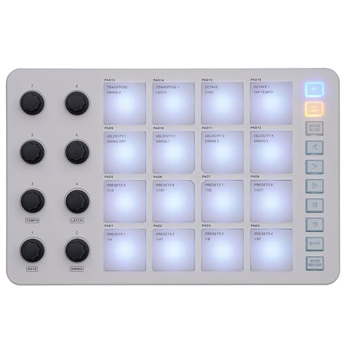 Keyboard Controller Kleines Praktisches USB Keyboard Mit 16 Drum Pads Touch Rod USB Keyboard Controller