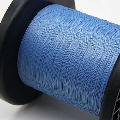 50 m UL10064 FEP-Draht 40/36/34/32/30/28/26 AWG PTFE-Kunststoff, ultrafeine Mikrolitzen, Lötzinn, Kupferkabel mit hoher Leitfähigkeit (Color : Blue, Size : 30AWG)