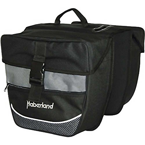 Haberland Doppelpacktasche Einsteiger-Serie 25L 2X 30x32x13cm schwarz SI+Flicken