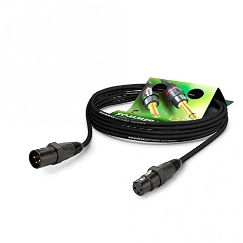 Sommer Cable Mikrofonkabel SC-Square 4-Core MKII Highflex, NC3FX-B / NC3MX-B Neutrik (20m)