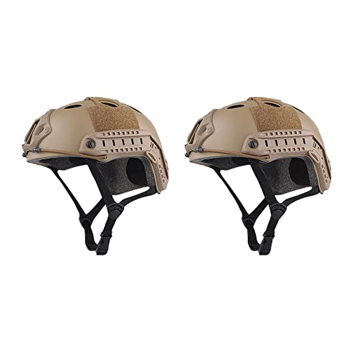 SICOSALT 2X Armee Stil SWAT Kampf PJ Typ Schnelle Helm Fuer CQB Schiessen