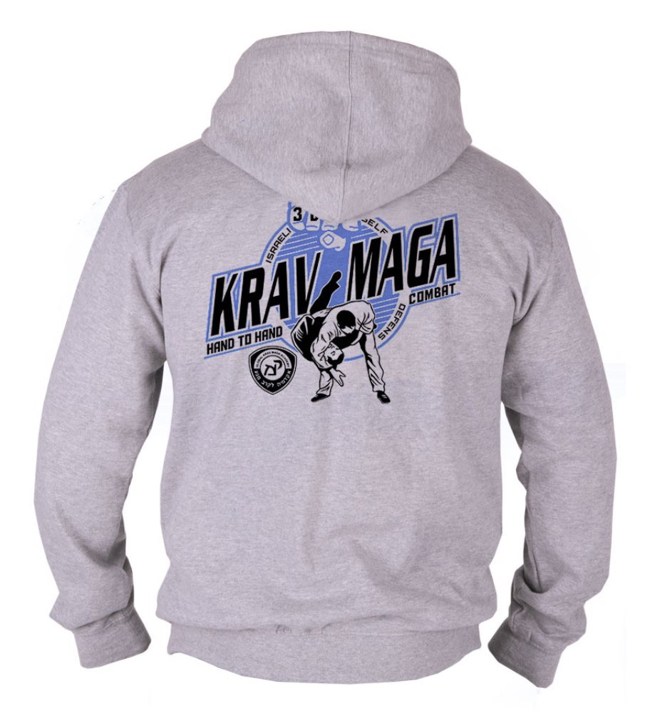 Dirty Ray Kampfsport Krav MAGA Herren Kapuzenpullover B55 (M)