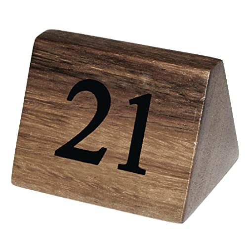 Olympia cl298 Holz Tisch Nummer die Schilder, 21-30 (10 Stück)