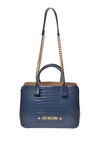 Love Moschino Damen Jc4424pp0fks0750 Handtasche, blau, Einheitsgröße