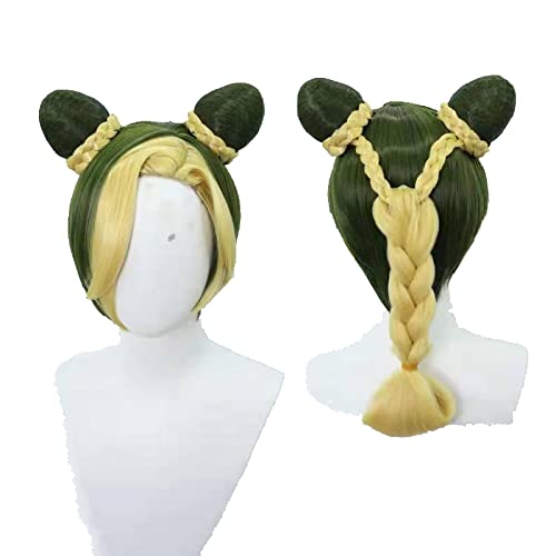 LINLINCD-Wig Anime Cosplay Rollenspiel for Anime-Version Jojos Bizarre Adventure Jolyne Cujoh Cosplay Perücke