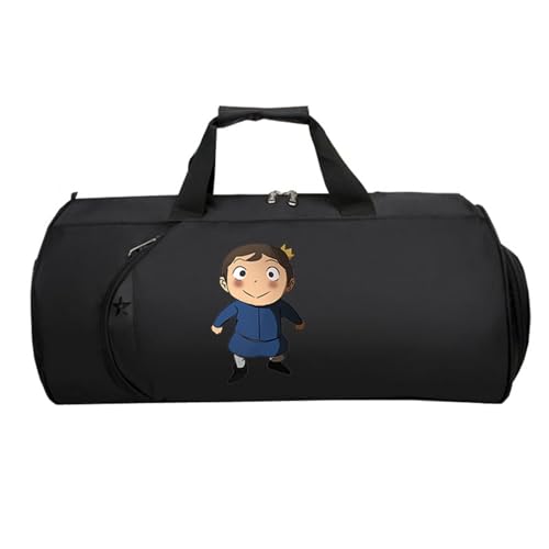 Ranki-ng of Kin-gs Reisetasche HandgepäCk, Rucksack HandgepäCk Flugzeug, Weekender Tasche Herren Damen Flugzeug(Black 2)