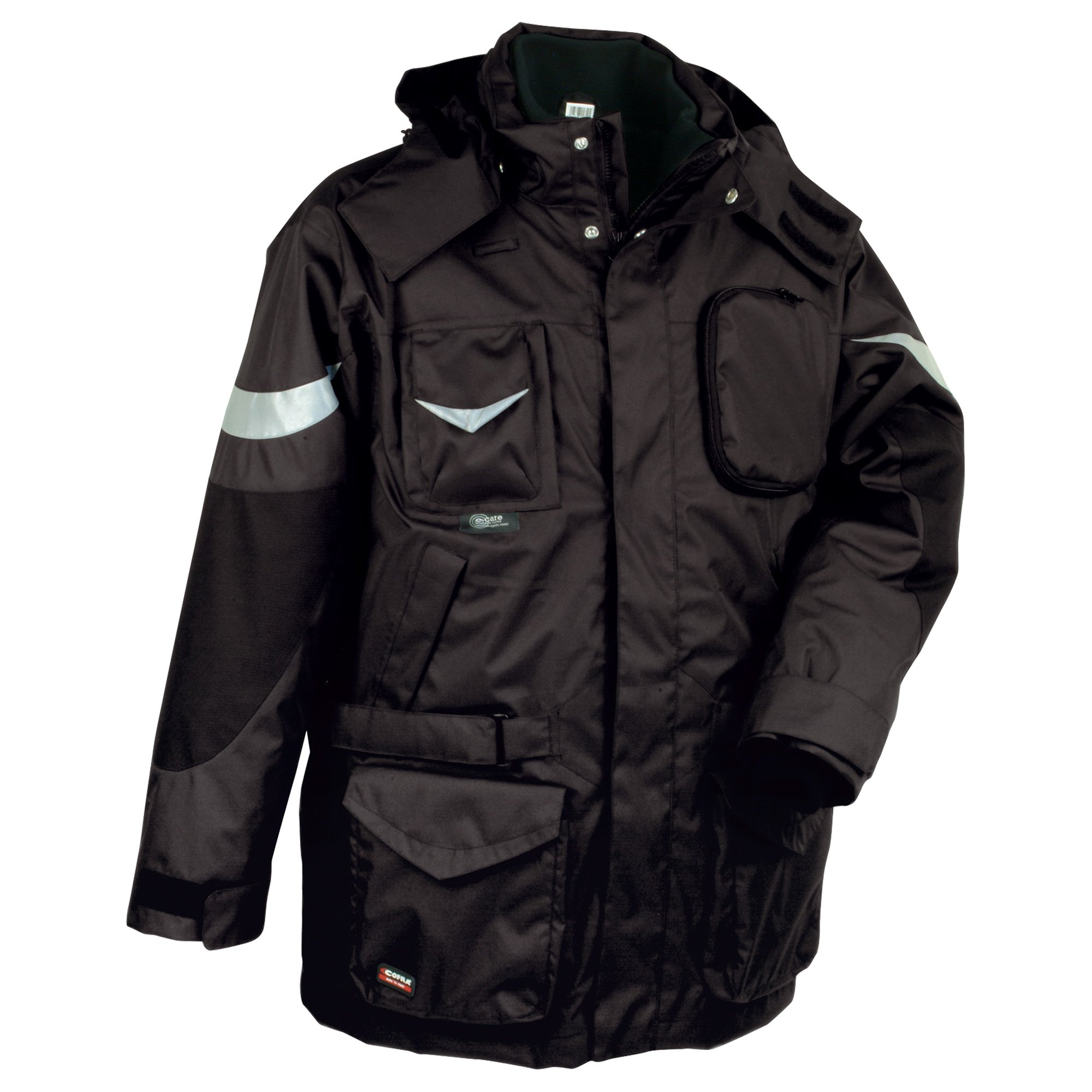 Cofra V006-0-05.Z56 Winterparka "Icestorm", schwarz, 56