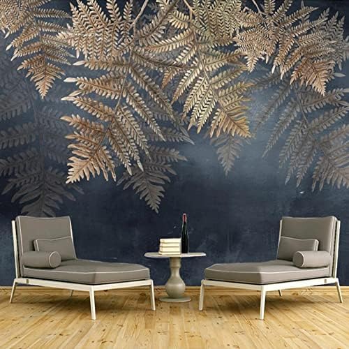 Dekorative Zimmerpflanzen Grau Schwarz 3D Tapeten Wanddekoration Fototapete Sofas Wohnzimmer Wandbild Schlafzimmer-430cm×300cm