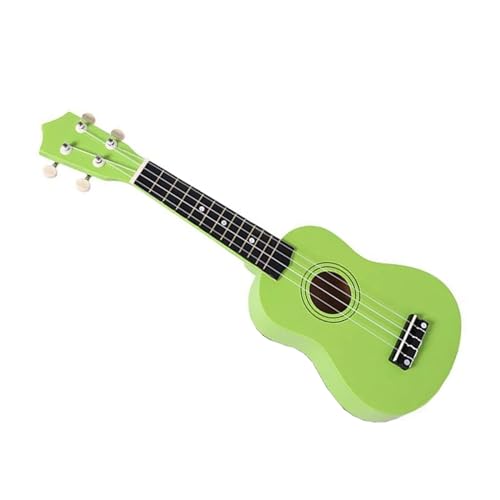 21 Zoll Mehrfarbige Holz-Ukulele 4 Saiten Anfänger-Ukulele-Gitarre Starter-Instrumente Mit Tasche Ukulele Einsteiger Kit (Color : E)