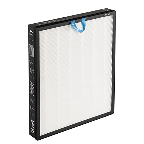 LEVOIT Vital 100S Originaler Ersatzfilter, hocheffizienter Aktivkohlefilter und Vorfilter, H13 HEPA Filter, gegen 99,97 Prozent von Staub Pollen Allergene für Allergiker Raucher