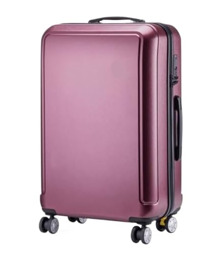 Koffer Trolley Reisekoffer Hartschalenkoffer Mit Großem Fassungsvermögen Und Rollen, Reisekomfort, Leicht Koffer Gepäck Rollkoffer (Color : D, Size : 22in)