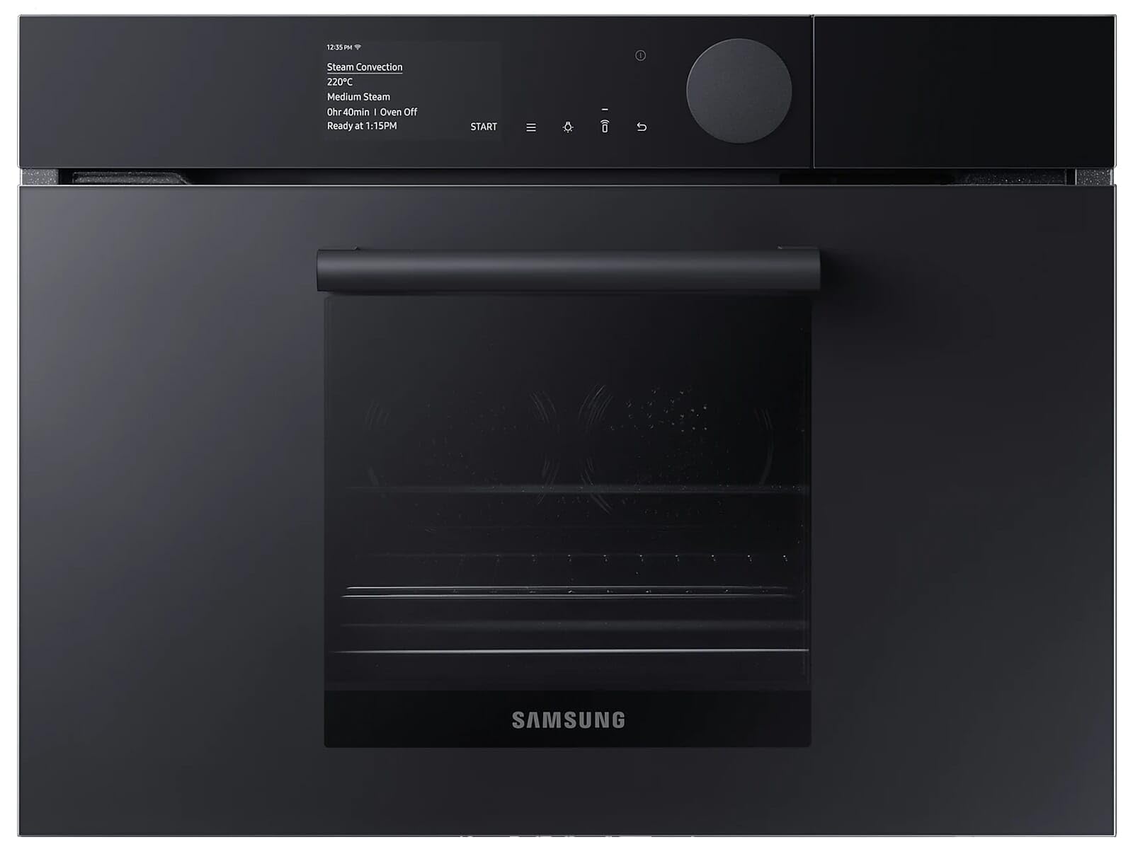 Samsung NQ50T9939BD/EG Infinite Line Kompakt-Dampfbackofen Graphitgrau matt