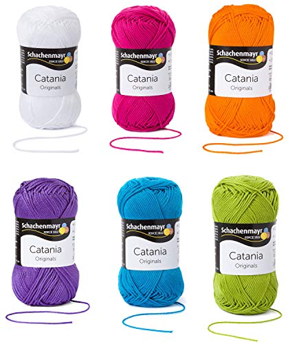 Kunterbunt Mix Set - Catania OriginalsWolle - 100% Baumwolle 6x50g