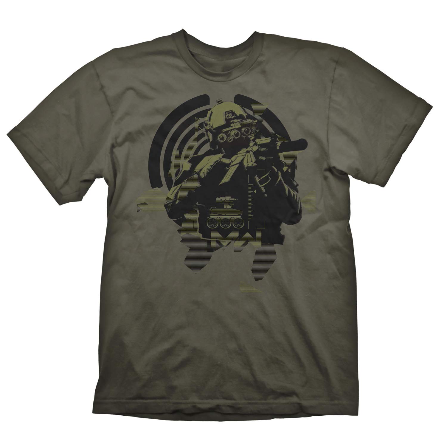 Call of Duty Modern Warfare T-Shirt "Soldier in Focus" Army L