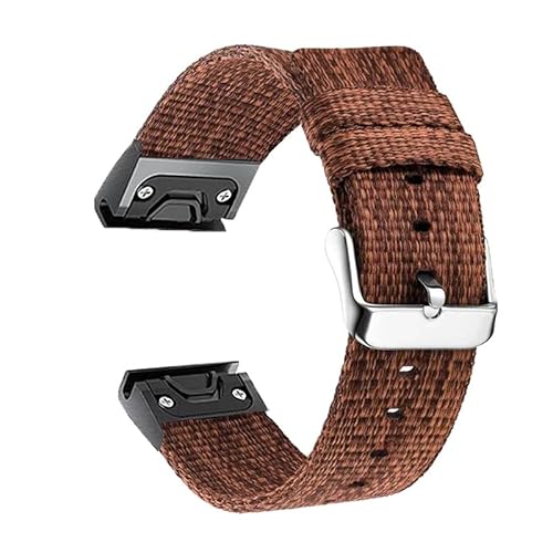 OPKDE 22 mm Nylon Quick Easyfit Uhrenarmband für Garmin Fenix 7 6 5 Smart Watch Armband für Fenix6 Pro/Fenix5 Plus/Instinct Correa, 22 mm, Achat