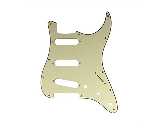 Geladenes Gitarren-Pickguard Guitar Alnico 5 Pickups WVS. Einzelne Spule Pickups Guitar Pickguard Verdrahtung geeignet für Str-Gitarre (Color : 04)