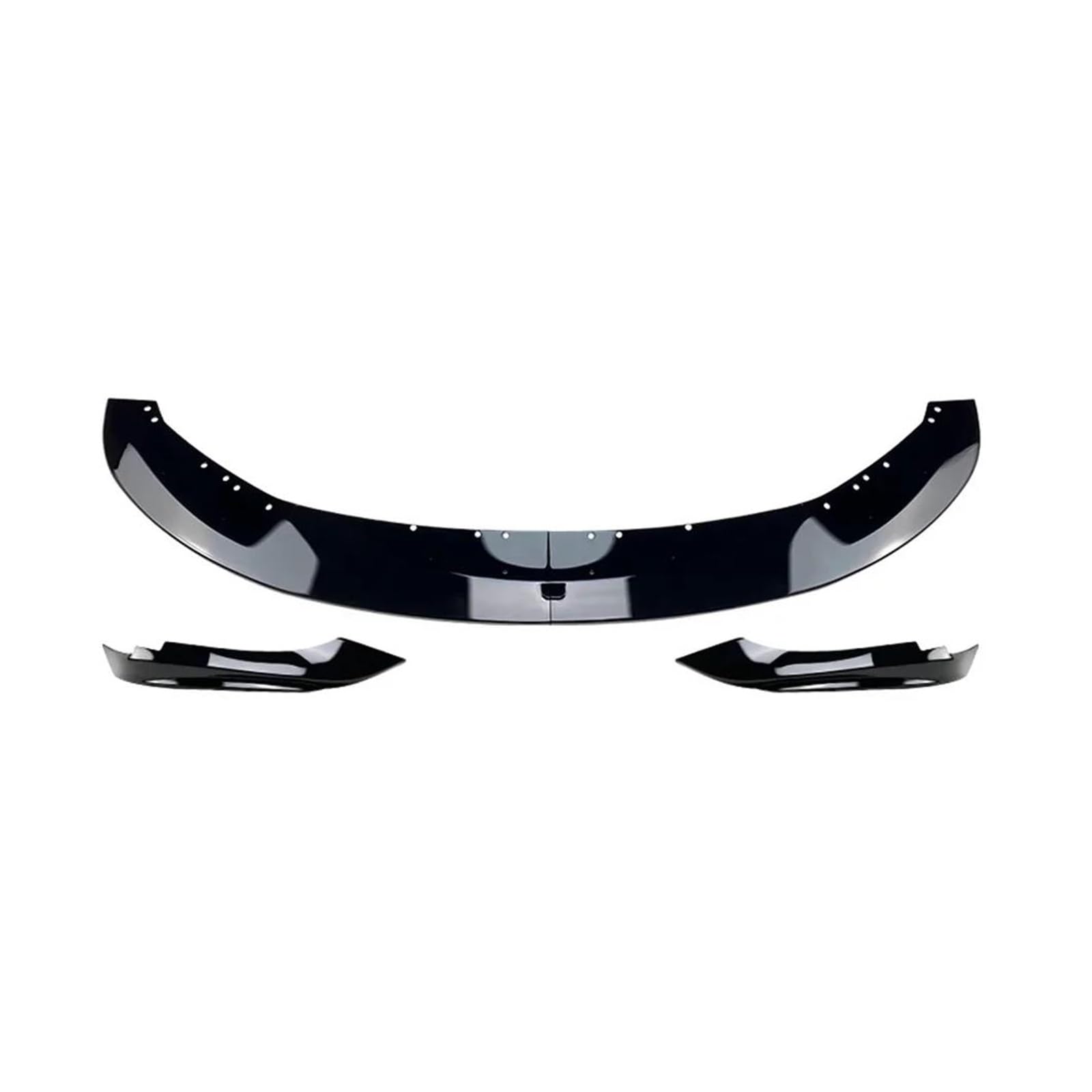 Splitter Für F32 F33 F36 4 Serie 420i 425i 430i 440i M440i 2014-2020 Front Stoßstange Lip Spoiler Splitter Diffusor Abdeckung Schutz Körper Kit Frontlippe(Gloss Black 4pcs)