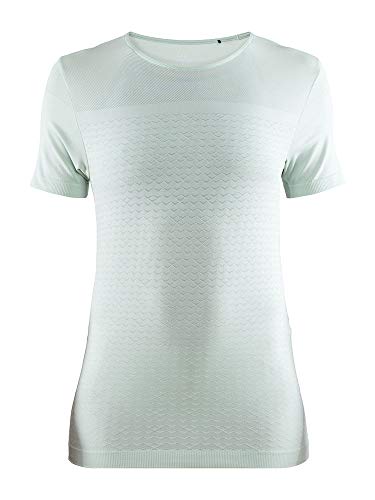 Craft Damen Urban Rush Fuseknit Light T-Shirt-Mint, Silber, S