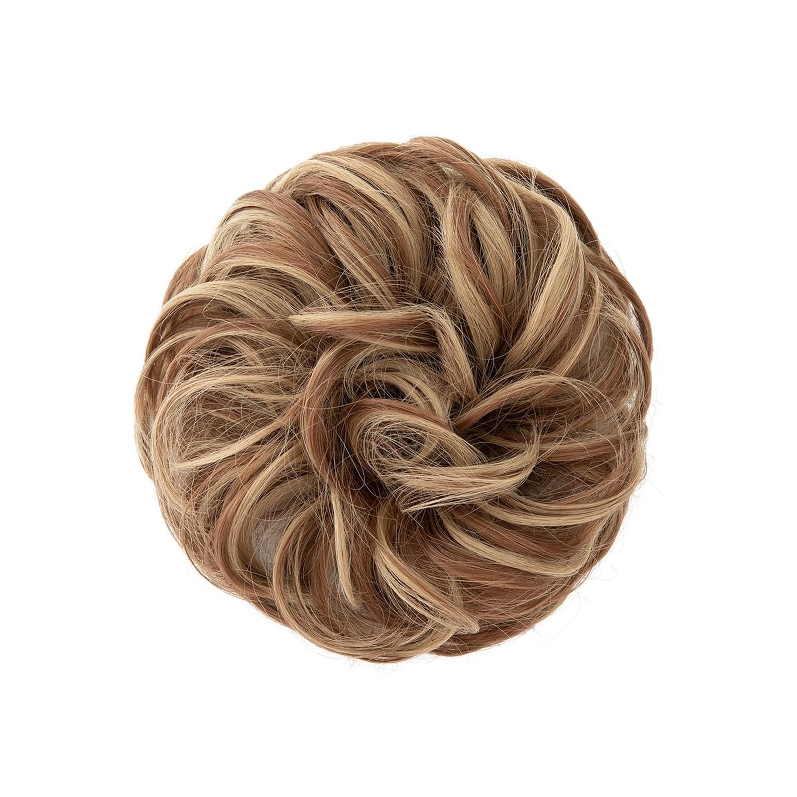 Haarteil Unordentlicher synthetischer Haarknoten for den täglichen Gebrauch, Chignon-Scrunchies, gefälschtes Haarband, Zopf, elastisches Haarteil, Schwanz for Frauen H9 Haarverlängerung(12H24)