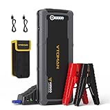 VTOMAN V2500 Starthilfe Powerbank 2500A - 20000mAh 12V Auto Batterie Booster, Tragbare Starthilfe mit Intelligentes Starthilfekabel und LED Taschenlampe, Geeignet für 7L Benzin und 5L Dieselmotoren