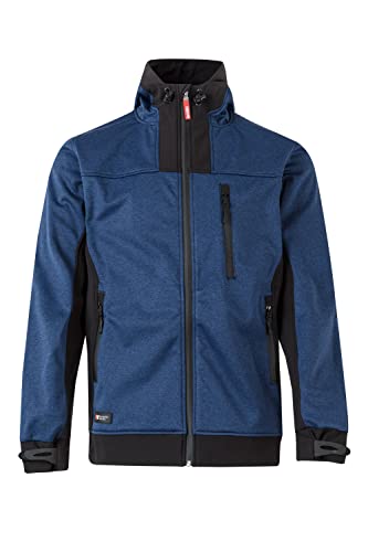 Velilla 206007 71/0 - Blue JAS/NEGRO M - Softshelljacke blau meliert Größe M