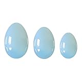 Natürlicher Kristall rau Yoni Egg 16 Arten Kristall-Massageball for Frauen Kegel-Übung Jade-, Jade-Eier (Color : Opal Eggs)