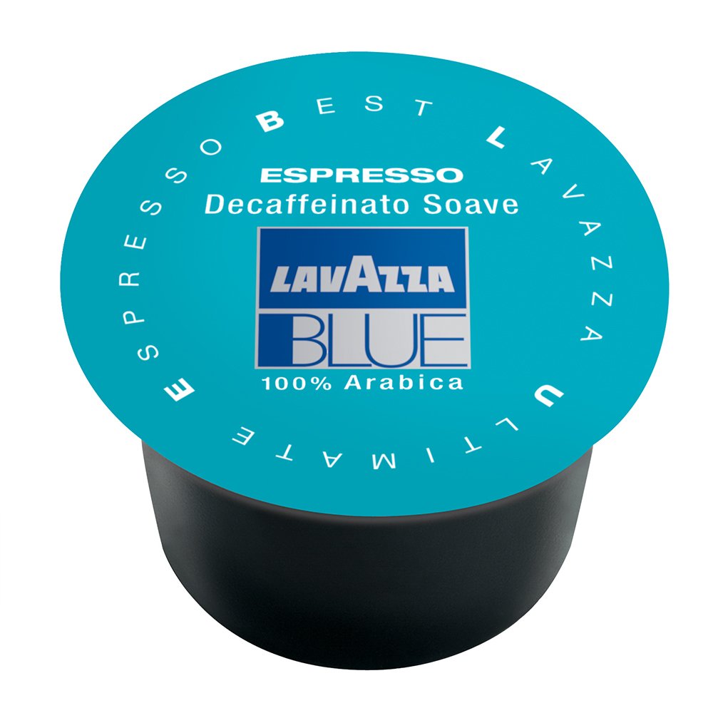 Lavazza Blue 910 Decaffeinato 100% Arabica Soave 100Stk. a 8g