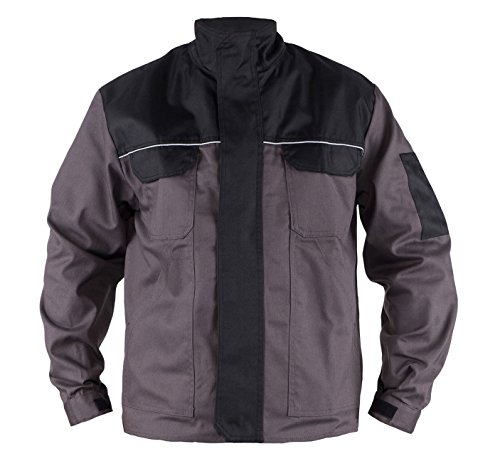 TMG Arbeitsjacke Canvas 320gr/m² grau Gr.M