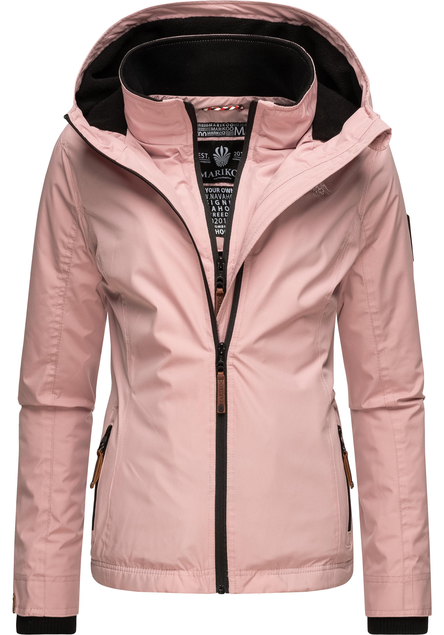 Marikoo Outdoorjacke "Erdbeere", mit Kapuze, sportliche Funktionsjacke mit Kapuze