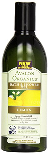 Avalon Organics Bath And Shower Gel Lemon - 12 Fl Oz