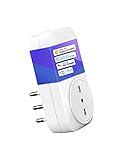 meross MSS210 Smart Wi-Fi Steckdosen, Weiss, Italien Plug