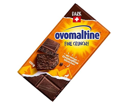 Ovomaltine Fine Crunchy Dark Schokolade 16x 130g