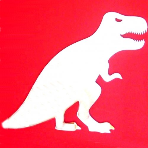 Super Cool Creations Dinosaurier T-Rex Spiegel – 60 cm x 43 cm