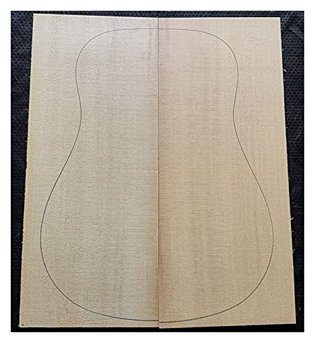 Gitarrenkorpus unfertig 1SET AAA. Auswahl An Sitka Fichte Gitarre Furniergitarre Panel Wolle Holz 540 * 220 * 4, 5 Mm (Color : X57)