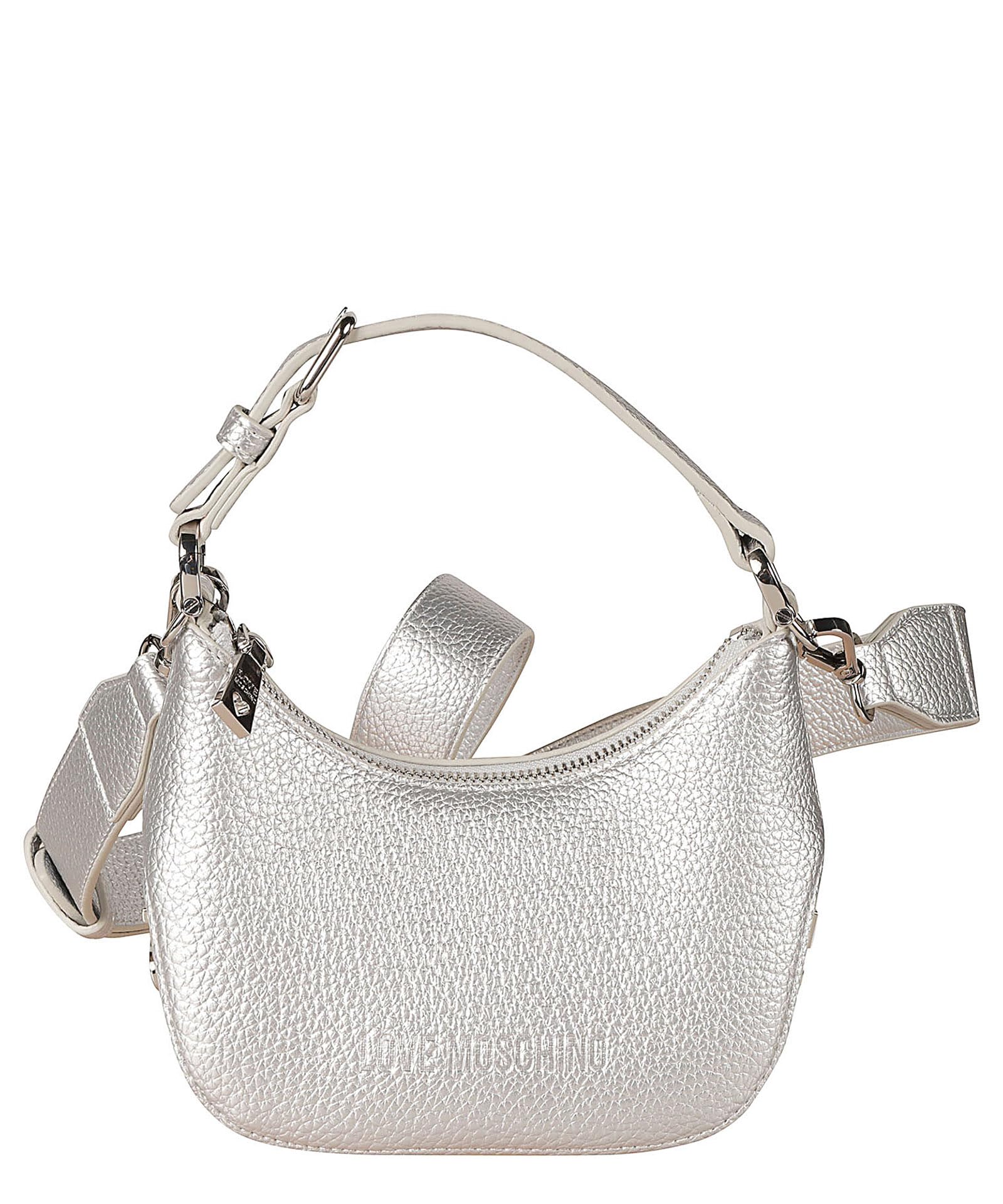 Love Moschino damen Hobo Bags silver