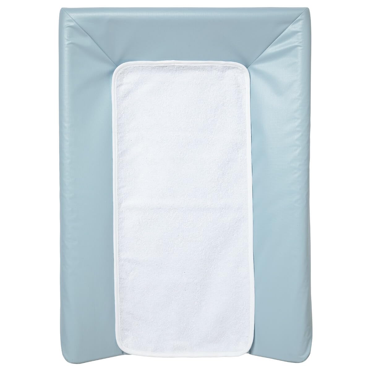 Wickelauflage Luxus + Handtuch blau/grau – 50 x 70 cm