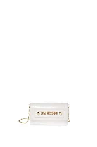 Love Moschino Damen Jc4432pp0fks0120 Umhängetasche, Weiß, Einheitsgröße