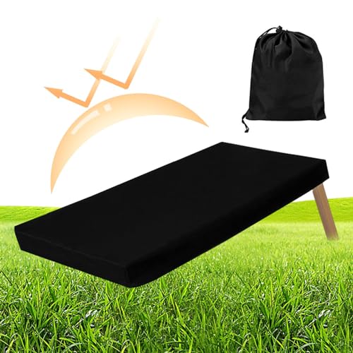 Cornhole Bag for Boards, 124.5x63.5cm Waterproof Oxford Cloth Corn Hole Skins for Boards with Pocket, UV Protection Cornhole Cover, Wear-Resistant Cornhole Bean Bags for Cornhole Game, Tossing Game