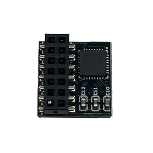 JTQYFI TPM 2.0 Verschlüsselung Sicherheitsmodul Remote Card 14Pin SPI TPM2.0 Sicherheitsmodul Motherboards