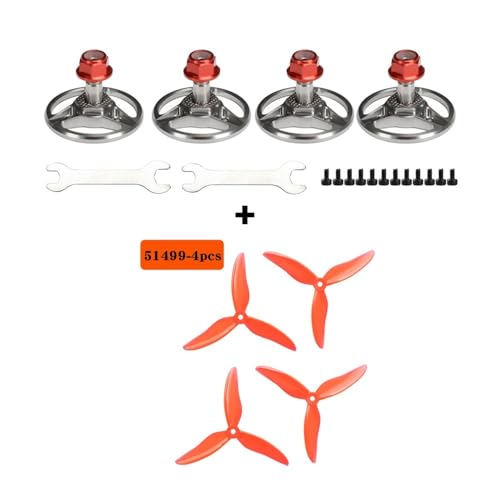 LSFWJP for DJI FPV Ersatzteile Montage Propeller Basis Motor Platte CW CCW Drone Zubehör Halter DIY Mit Werkzeug Kompatibel for DJI FPV Combo Drone (Color : 2 IN 1 Mix Set F)