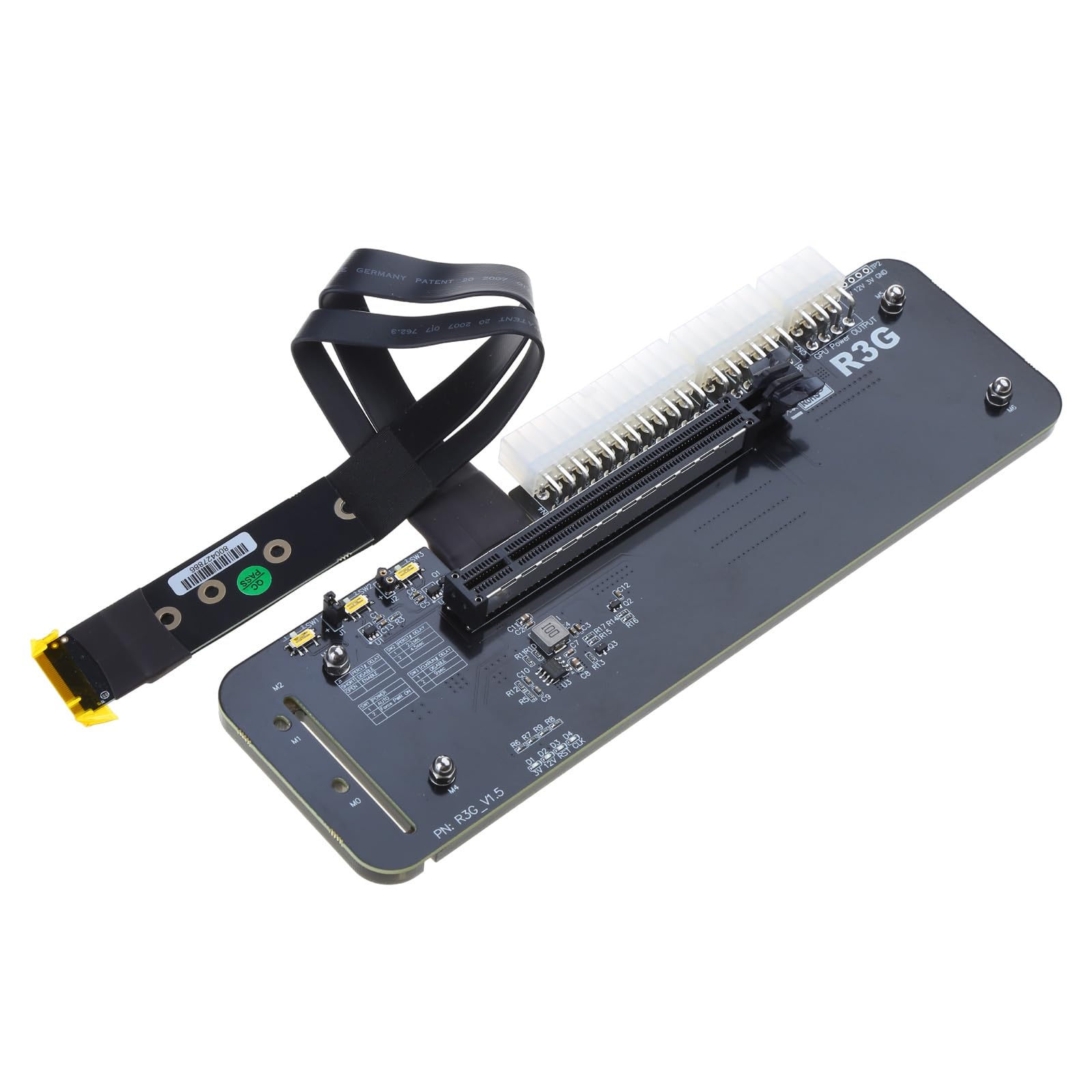 HDKEAN PCIe 3.0x4 Kabel M.2 M-Key für NVMe Externe Grafikkartenständer Halterung R43SG/R43SGTU PCI-E Grafikkarte 25/50 cm