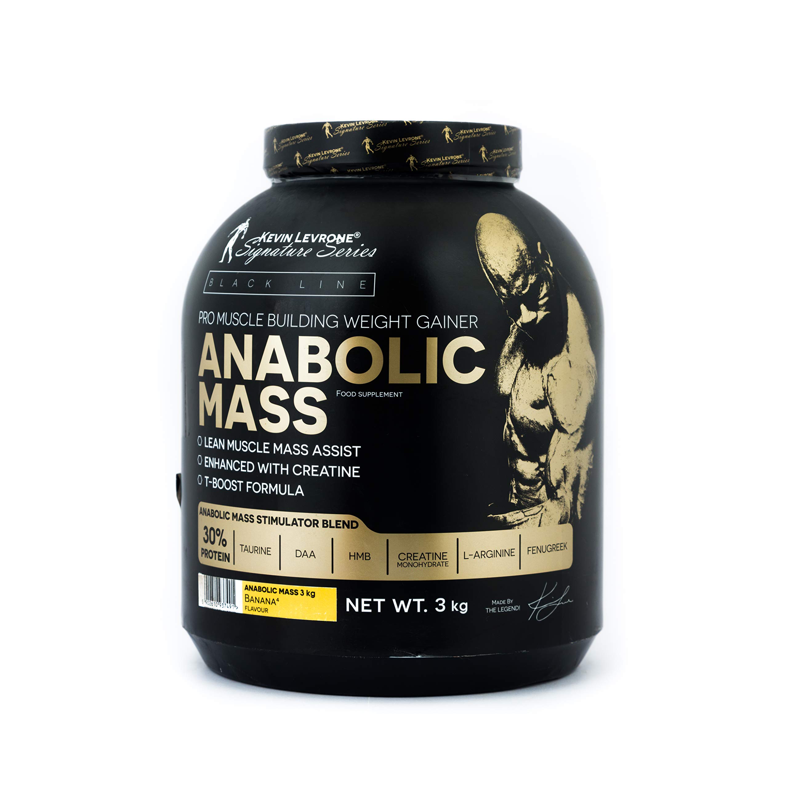 Kevin Levrone Black Line Anabolic Mass 3kg - Banana - MUSKELMASSE - BULK - PROTEIN