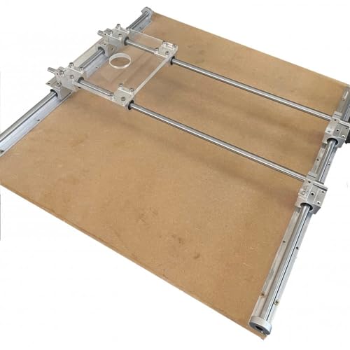 Oberfräsenschlitten – Holzplatten-Abflachfräser – 12 mm bis 1000 x 600 mm (1000 x 600 mm)