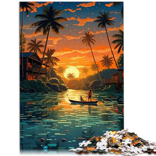 Puzzle-Geschenk, wunderbare Welt, Puzzle, 1000 Teile, Holzpuzzle, Spaß für zu Hause, Aktivitäten, Geburtstagsgeschenk, Reisegeschenke, 1000 Stück (50 x 75 cm)