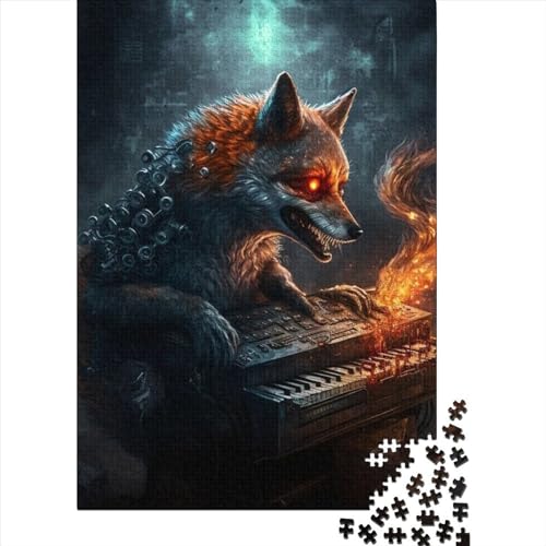 Dj Fox Puzzles, Puzzles für Erwachsene und Teenager, 500 Teile für Erwachsene, schwierige Puzzles, anspruchsvolle Puzzles für Erwachsene (Größe 20,47 x 14,96 Zoll)